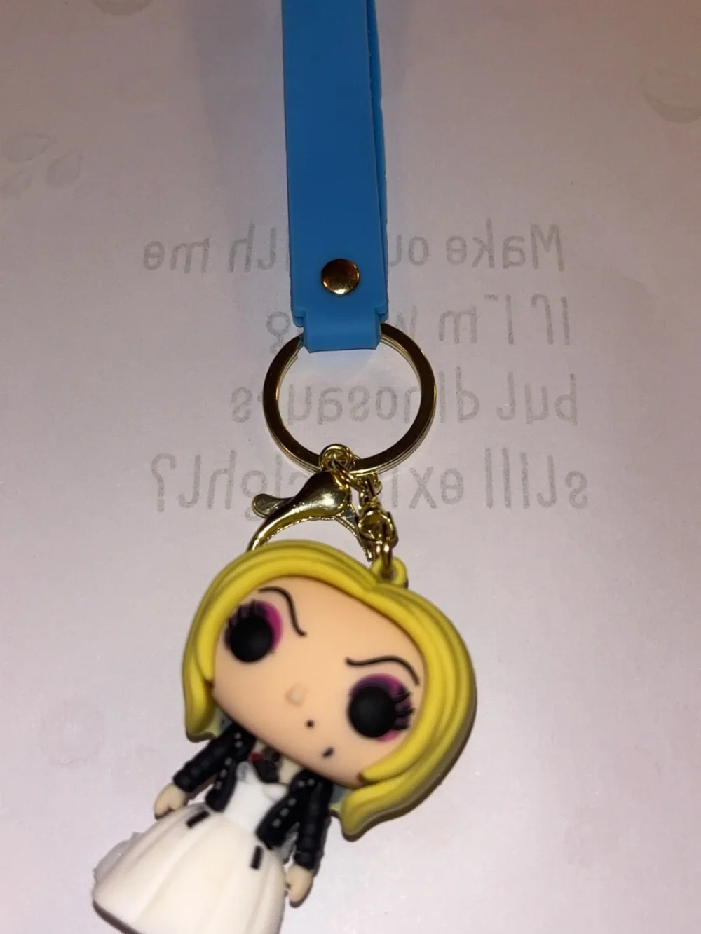 3D horror movie character keychains